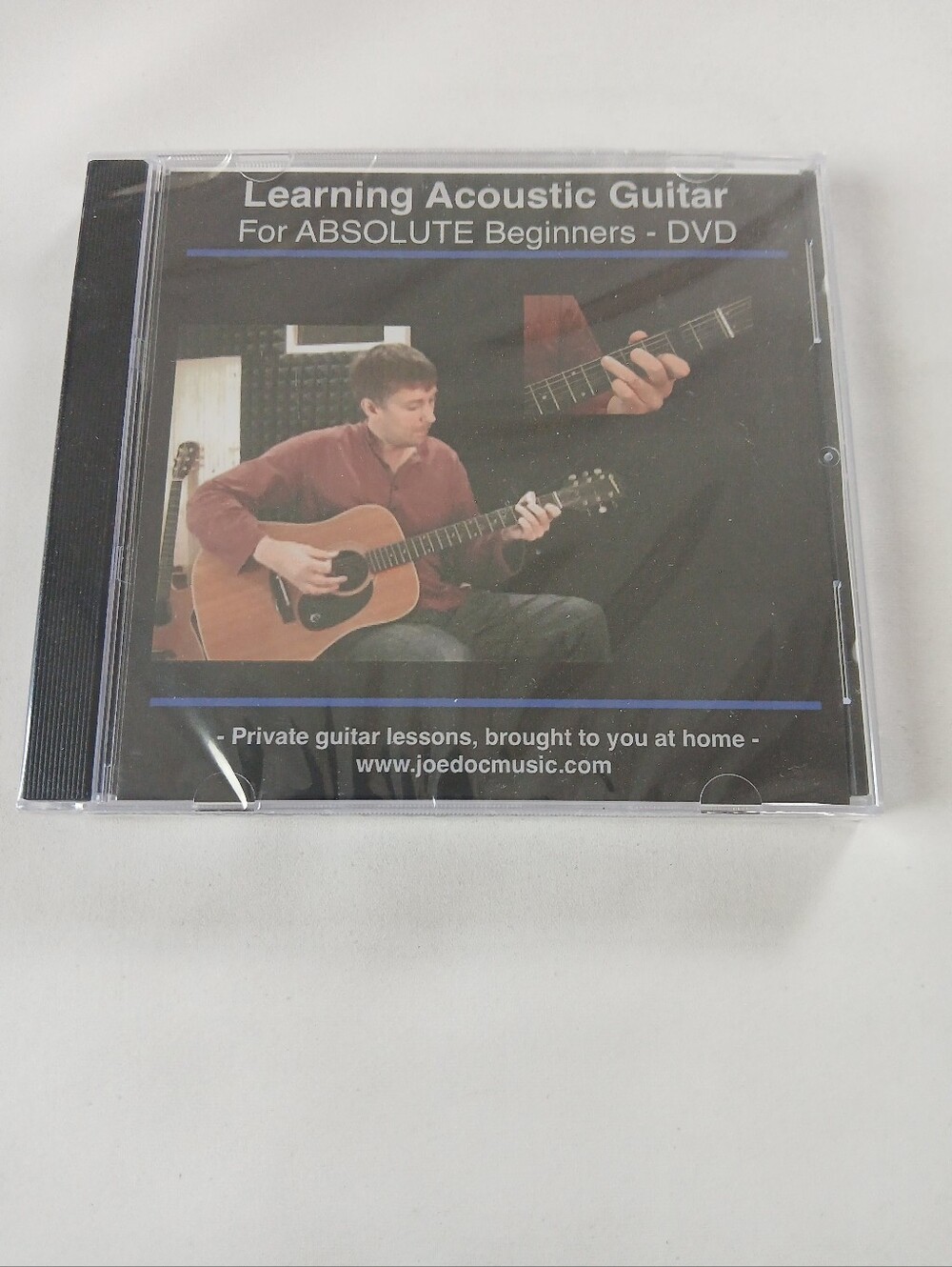 New Sealed Learn To Play Acoustic Guitar For Absolute Beginners